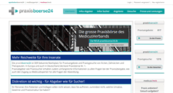 Desktop Screenshot of praxisboerse24.de