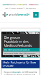 Mobile Screenshot of praxisboerse24.de